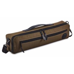 Gard Single Flute Case Cover – B foot – Synthetic Olive w/ Black Trim