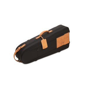 Gard Elite Cut Bell Bass Trombone Gig Bag – Synthetic Black w/ Tan Trim