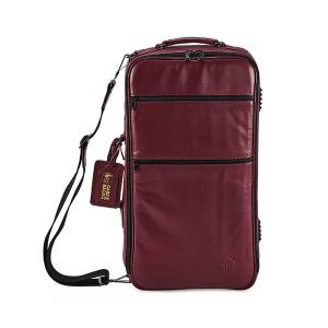 Gard Compact Triple Trumpet Gig Bag – Leather Burgundy